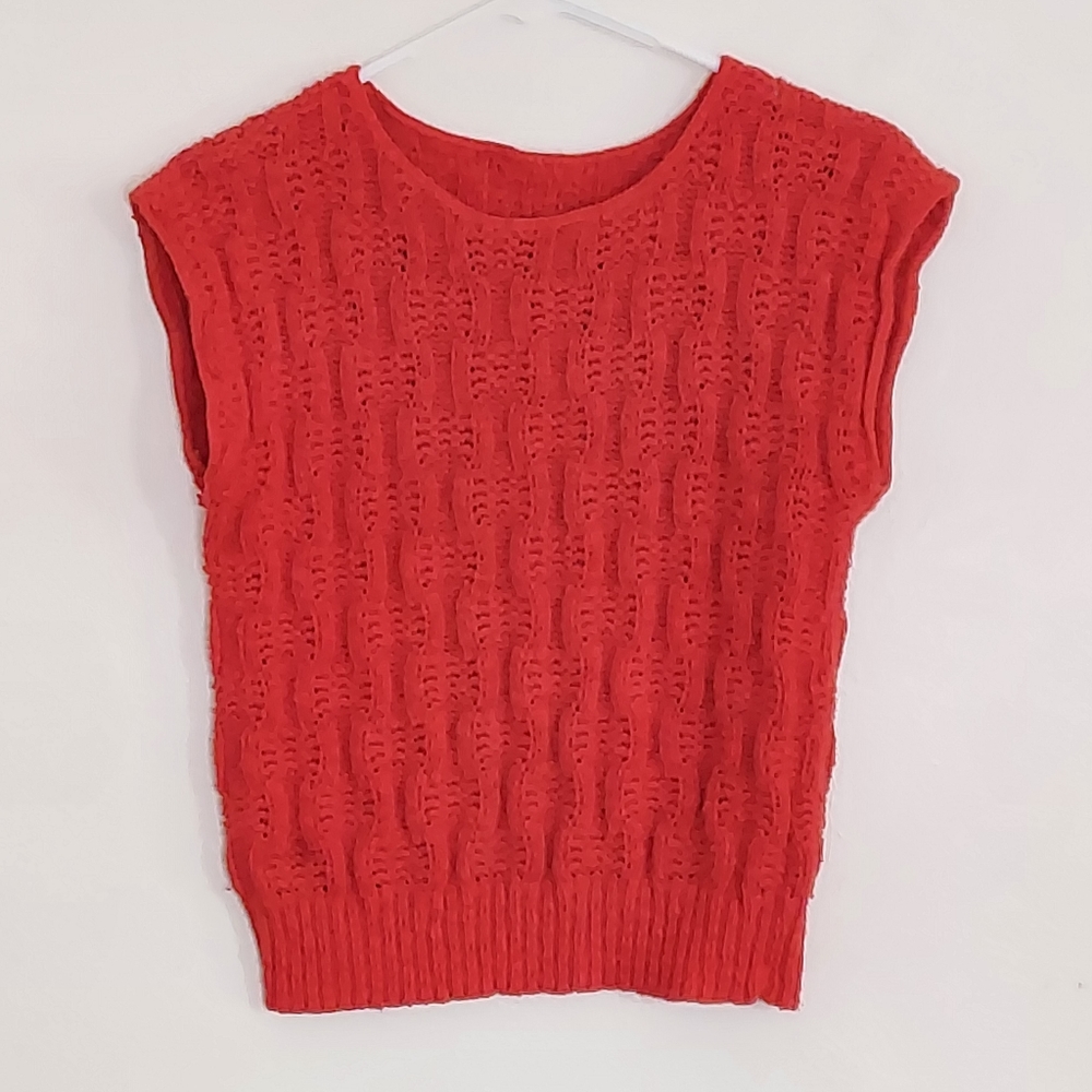 Red Sweater Vest - Small